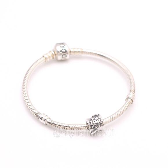 Authentic PANDORA Sun, Moon & Stars Charm - Picture 5 of 12